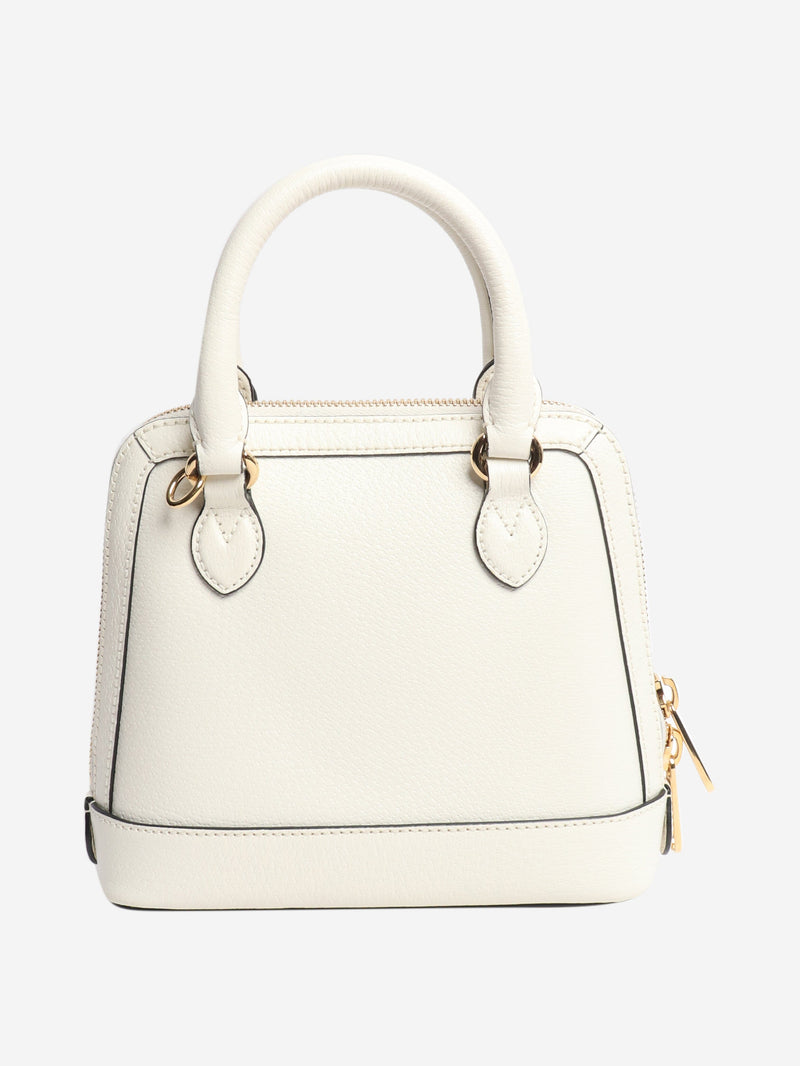Black and white Horsebit 1955 top handle bag Top Handle Bags Gucci 
