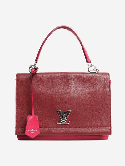 Pink 2015 LockMe leather shoulder bag Shoulder bags Louis Vuitton 