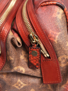 Louis Vuitton x Richard Prince Red and orange Man Crazy bag