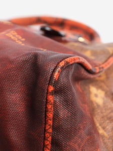 Louis Vuitton x Richard Prince Red and orange Man Crazy bag