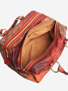 Louis Vuitton x Richard Prince Red and orange Man Crazy bag