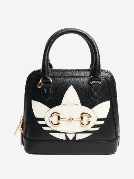 Black Horsebit leather shoulder bag product image