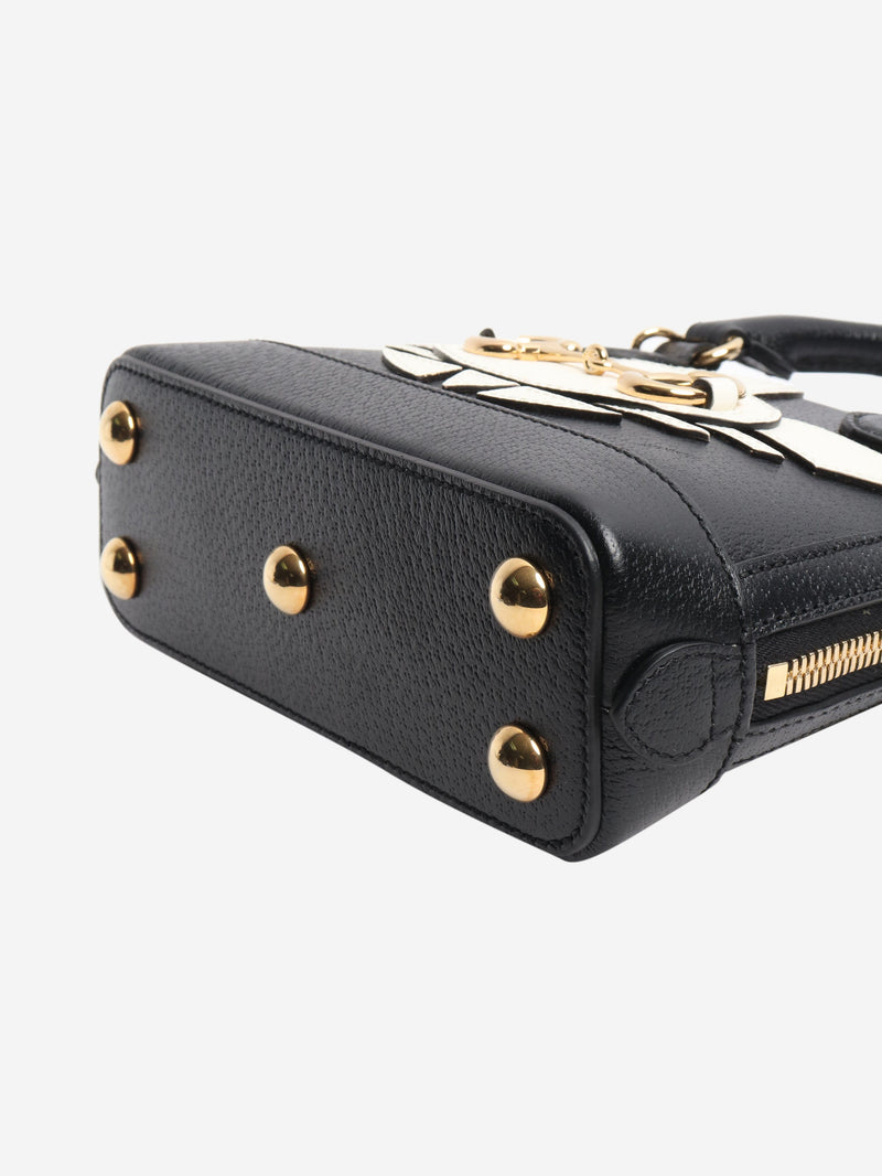 Black Horsebit leather shoulder bag Shoulder bags Gucci 