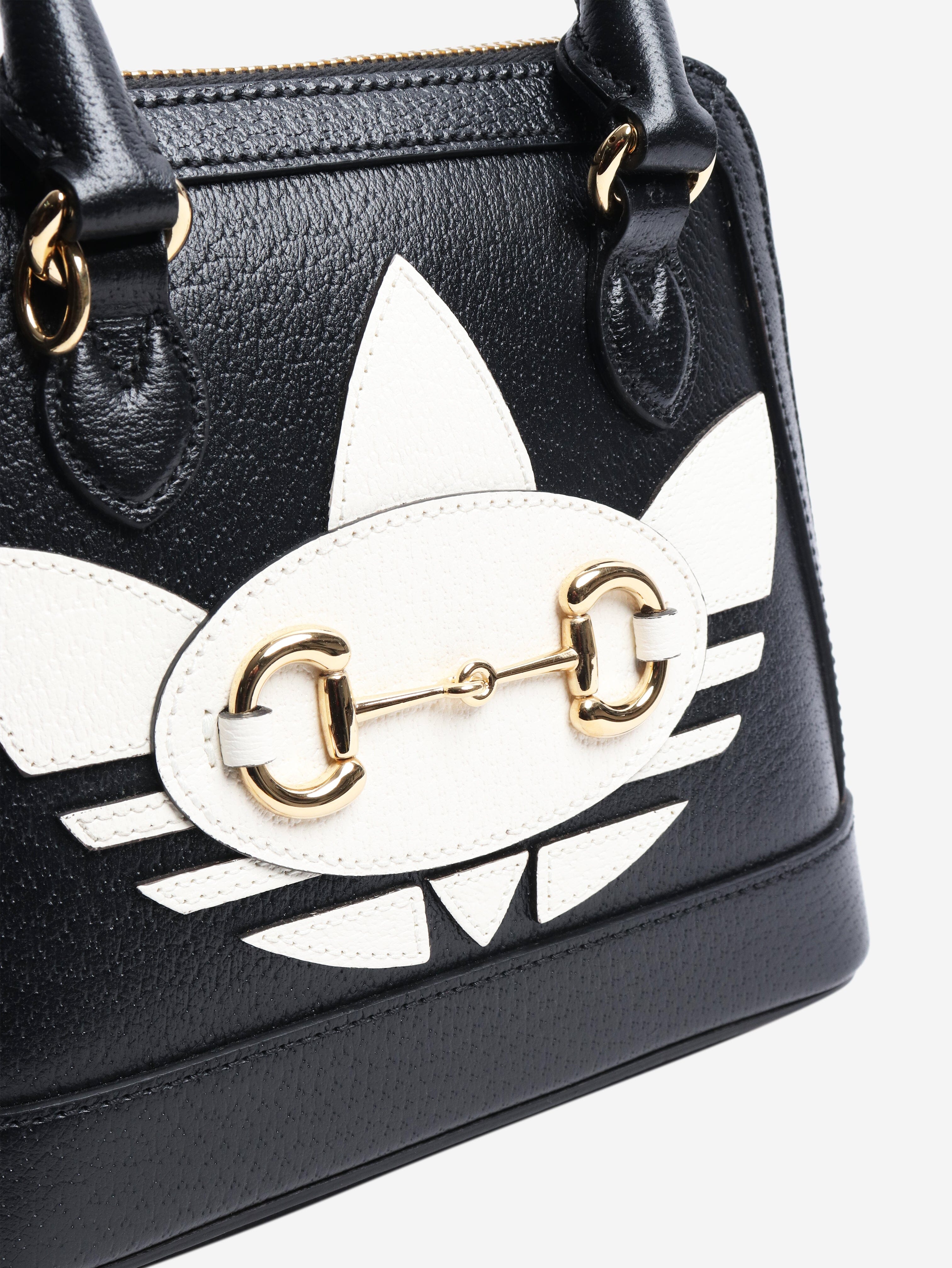 Black Horsebit leather shoulder bag Shoulder bags Gucci 