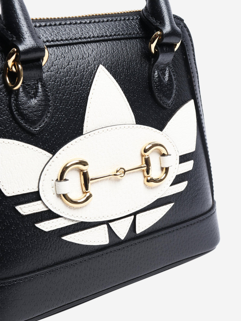 Black Horsebit leather shoulder bag Shoulder bags Gucci 