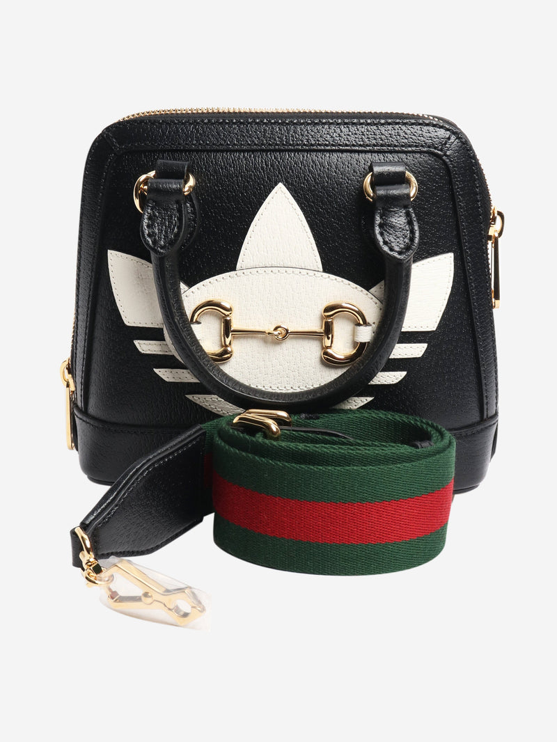 Black Horsebit leather shoulder bag Shoulder bags Gucci 