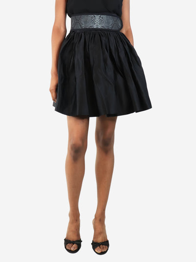 Christopher Kane Black puffy satin skirt - size S Skirts Christopher Kane 