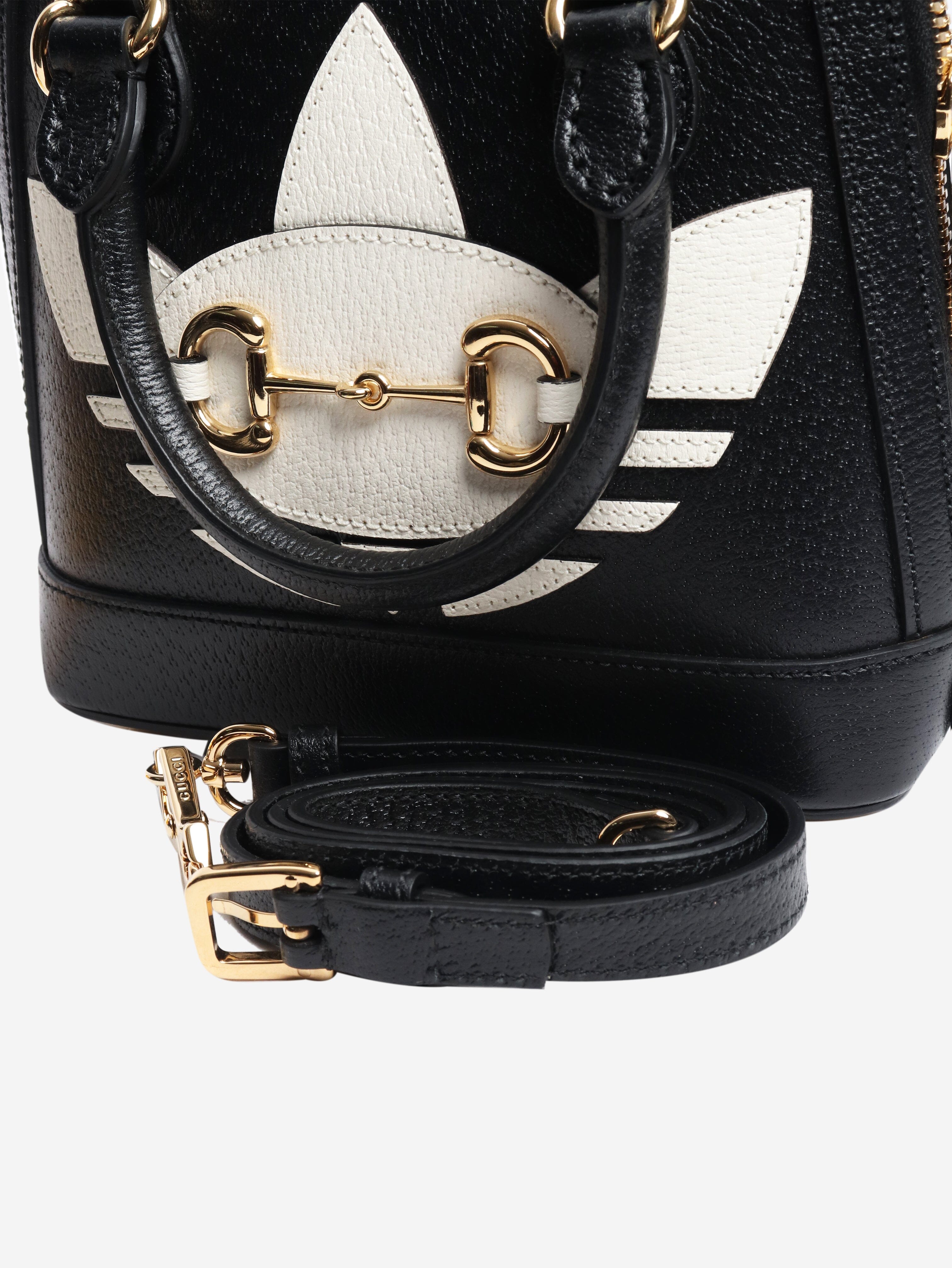 Black Horsebit leather shoulder bag Shoulder bags Gucci 