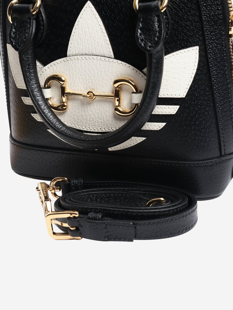 Black Horsebit leather shoulder bag Shoulder bags Gucci 