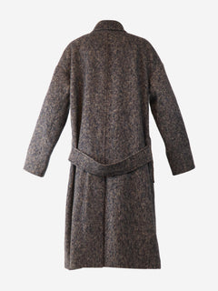 Navy Herringbone coat - size UK 4 Coats & Jackets Connolly 