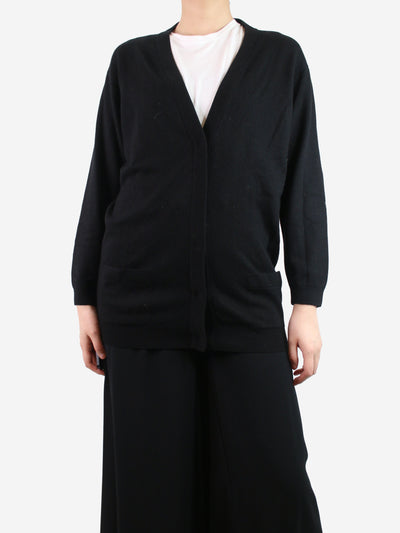 Black cashmere cardigan - size UK 10 Knitwear Bottega Veneta 