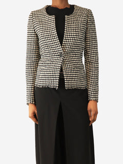 Black and white houndstooth blazer - size UK 8 Coats & Jackets Isabel Marant Etoile 