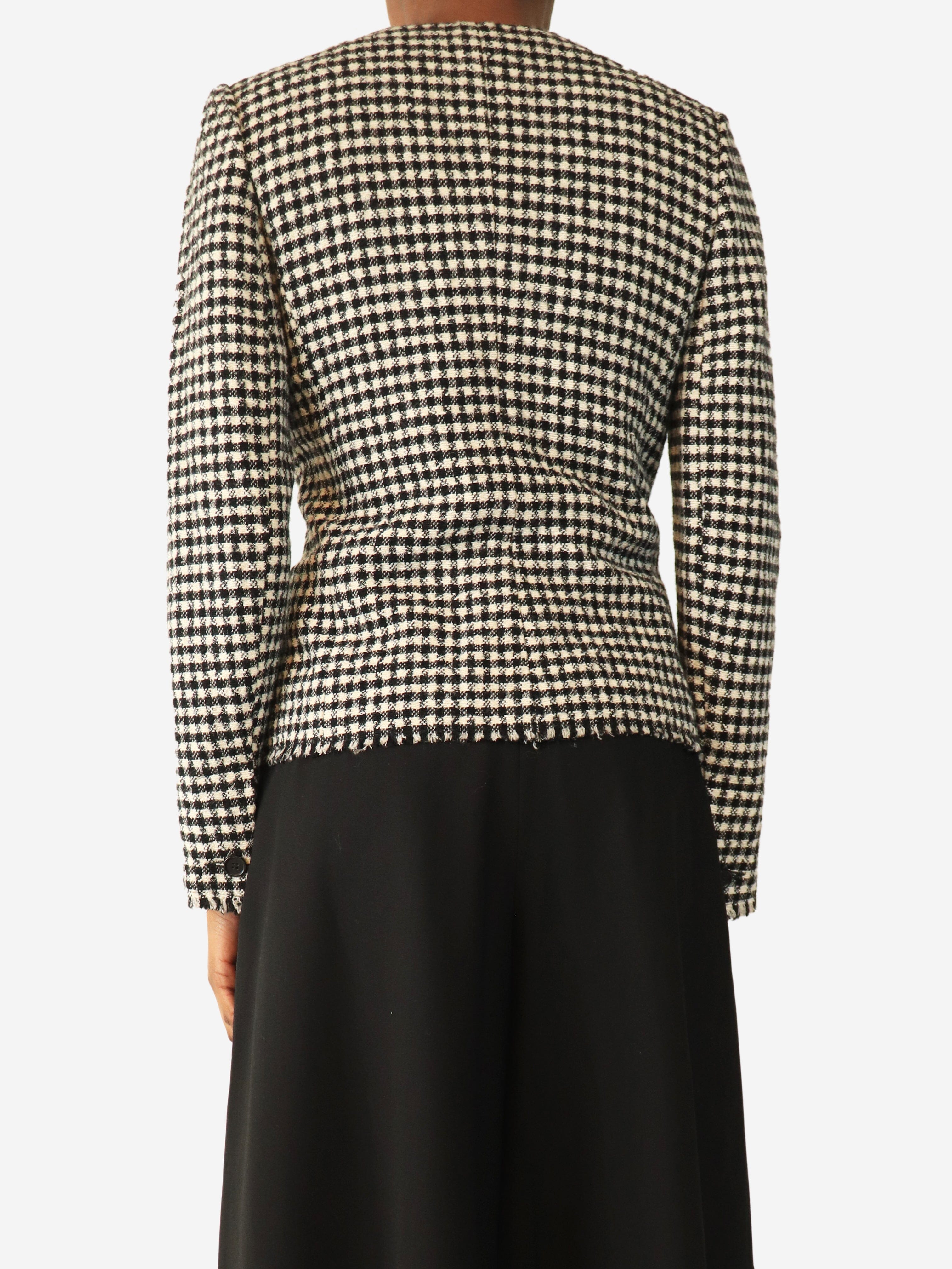 Black and white houndstooth blazer - size UK 8 Coats & Jackets Isabel Marant Etoile 