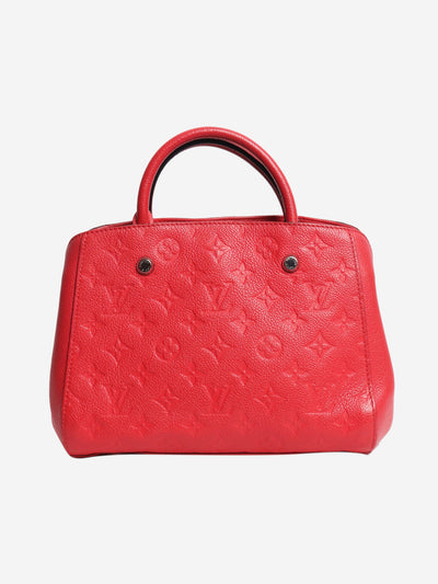 Red 2016 Montaigne BB 2way bag Shoulder bags Louis Vuitton 