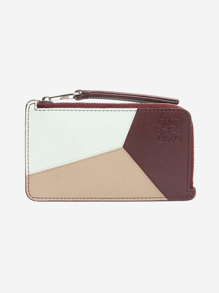 Multicolour Puzzle long coin cardholder product image