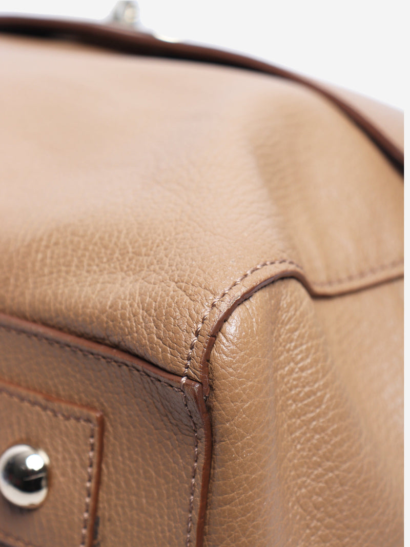 Tan leather Del Rey top handle bag Top Handle Bags Mulberry 