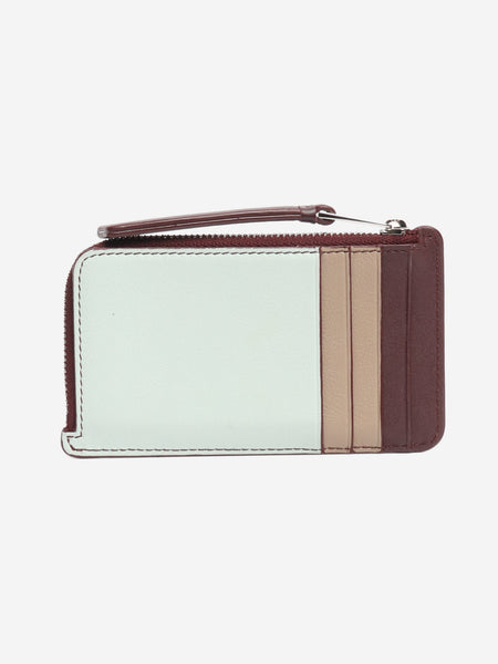 Multicolour Puzzle long coin cardholder alternate image