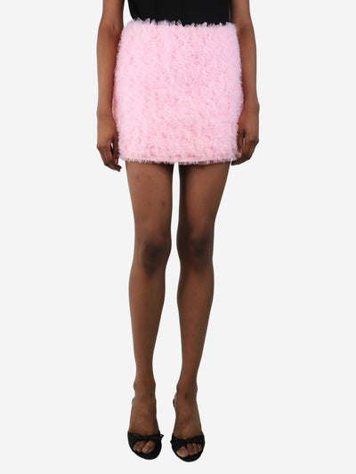 Pink tulle mini skirt - size S Skirts Selezza London 