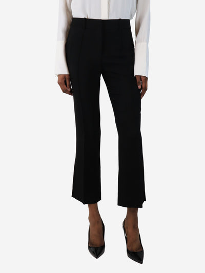 Black tailored trousers - size UK 4 Trousers Khaite 