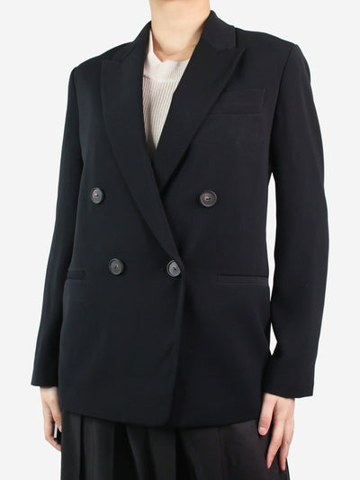 Black double-breasted blazer - size UK 8 Coats & Jackets Vince 