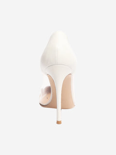 White pvc heels - size EU 37.5 (UK 4.5) Heels Gianvito Rossi 