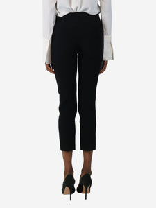 Alexander McQueen Black tailored trousers - size UK 4