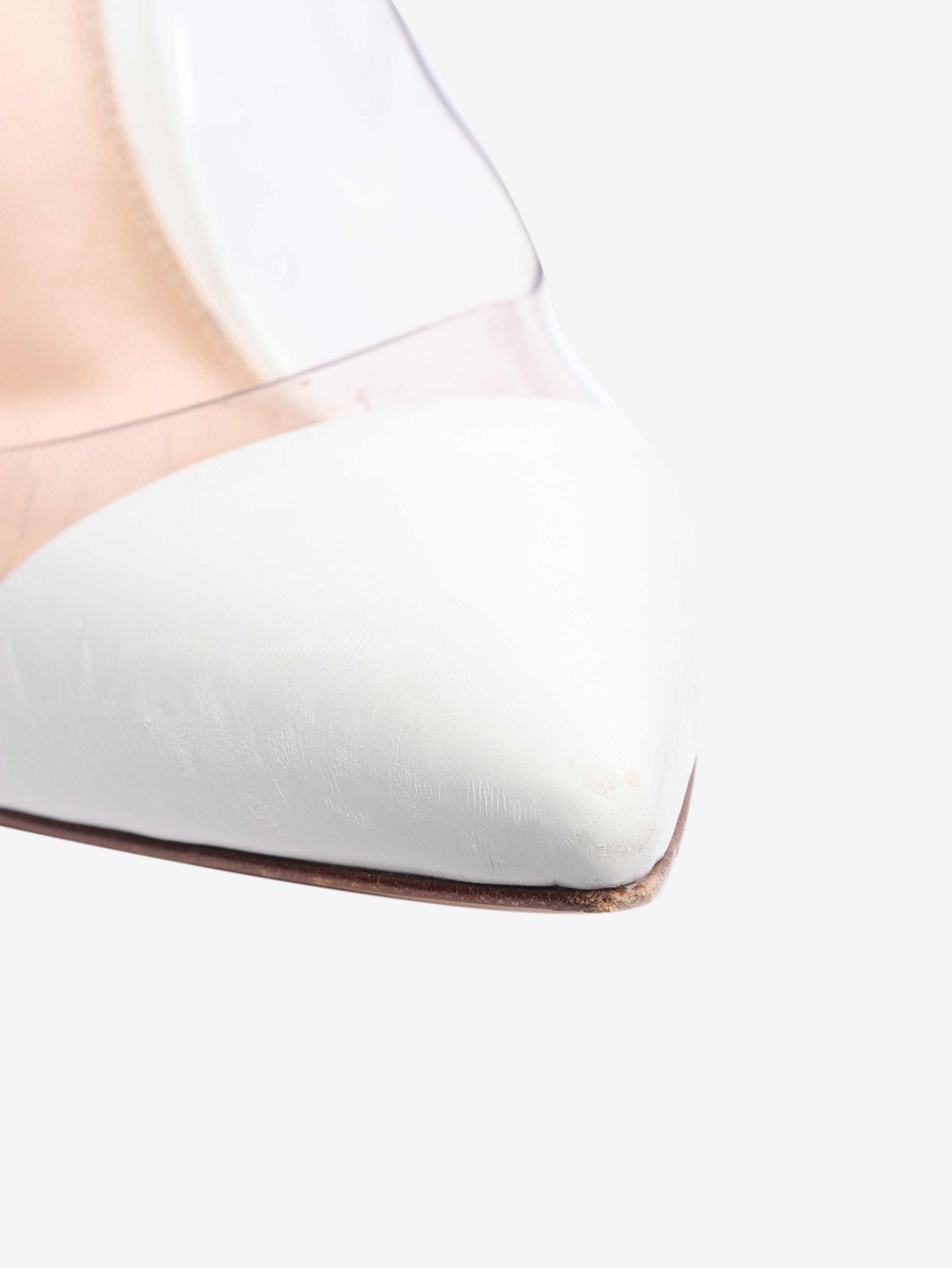 White pvc heels - size EU 37.5 (UK 4.5) Heels Gianvito Rossi 