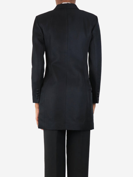 Black double breasted blazer - size UK 8 alternate image