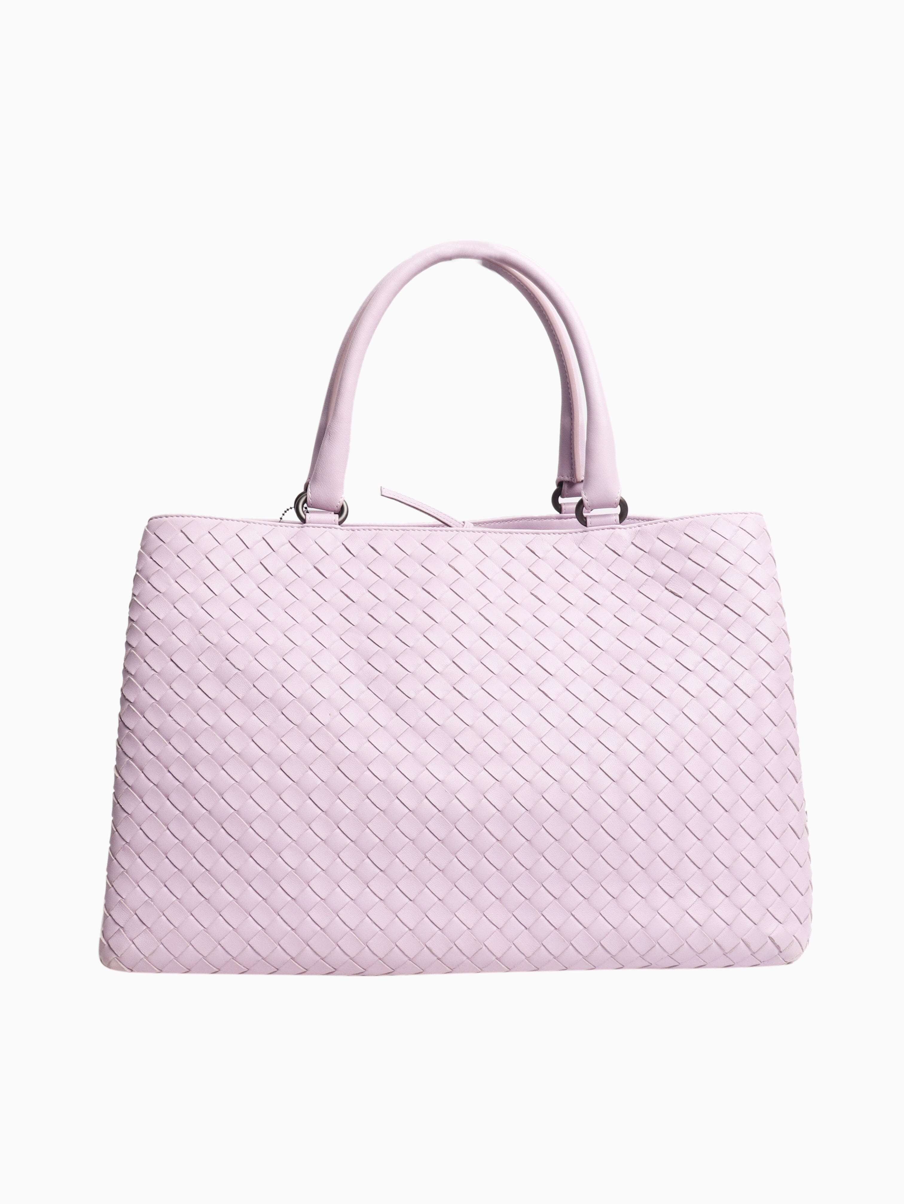 Purple Interwoven tote bag Shoulder bags Bottega Veneta 