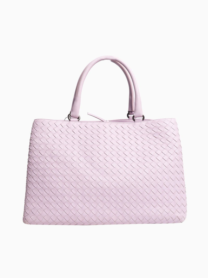 Purple Interwoven tote bag Shoulder bags Bottega Veneta 
