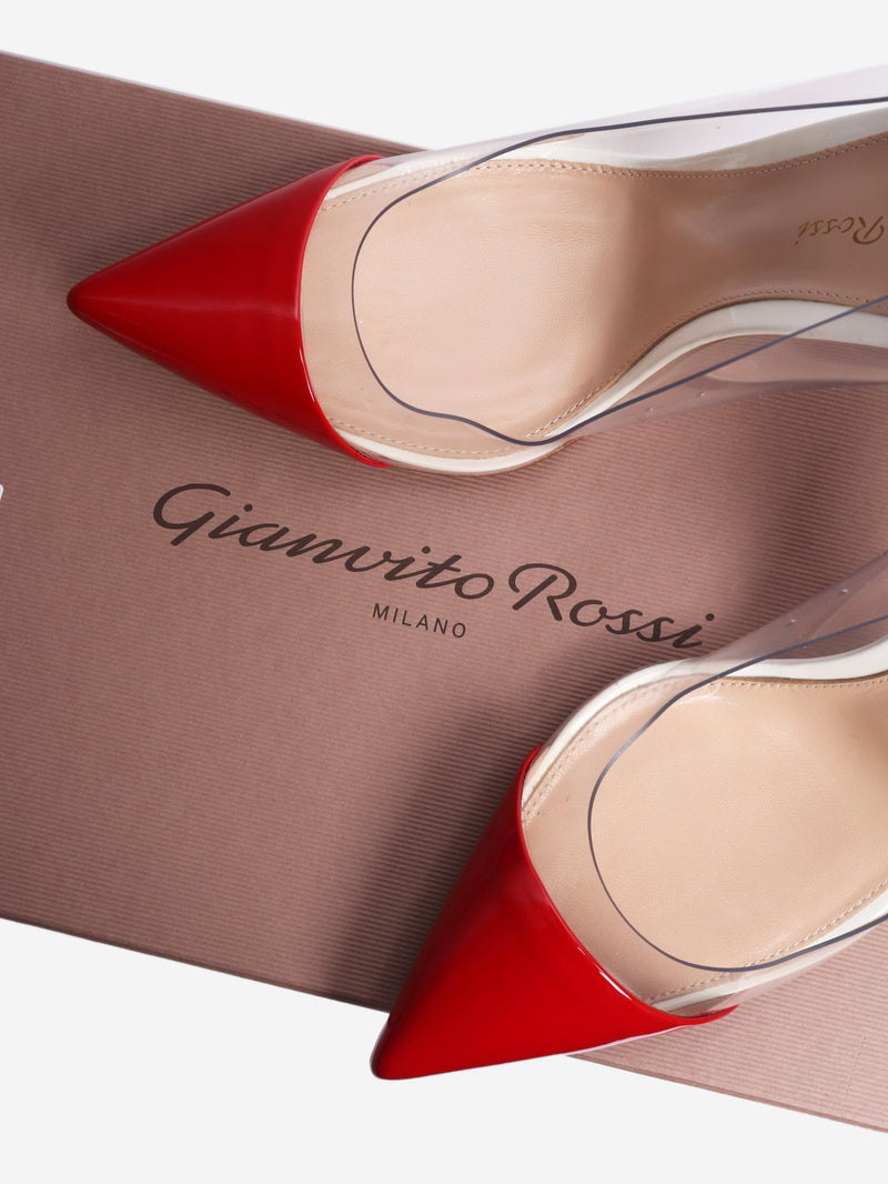 Red pvc heels - size EU 37.5 (UK 4.5) Heels Gianvito Rossi 