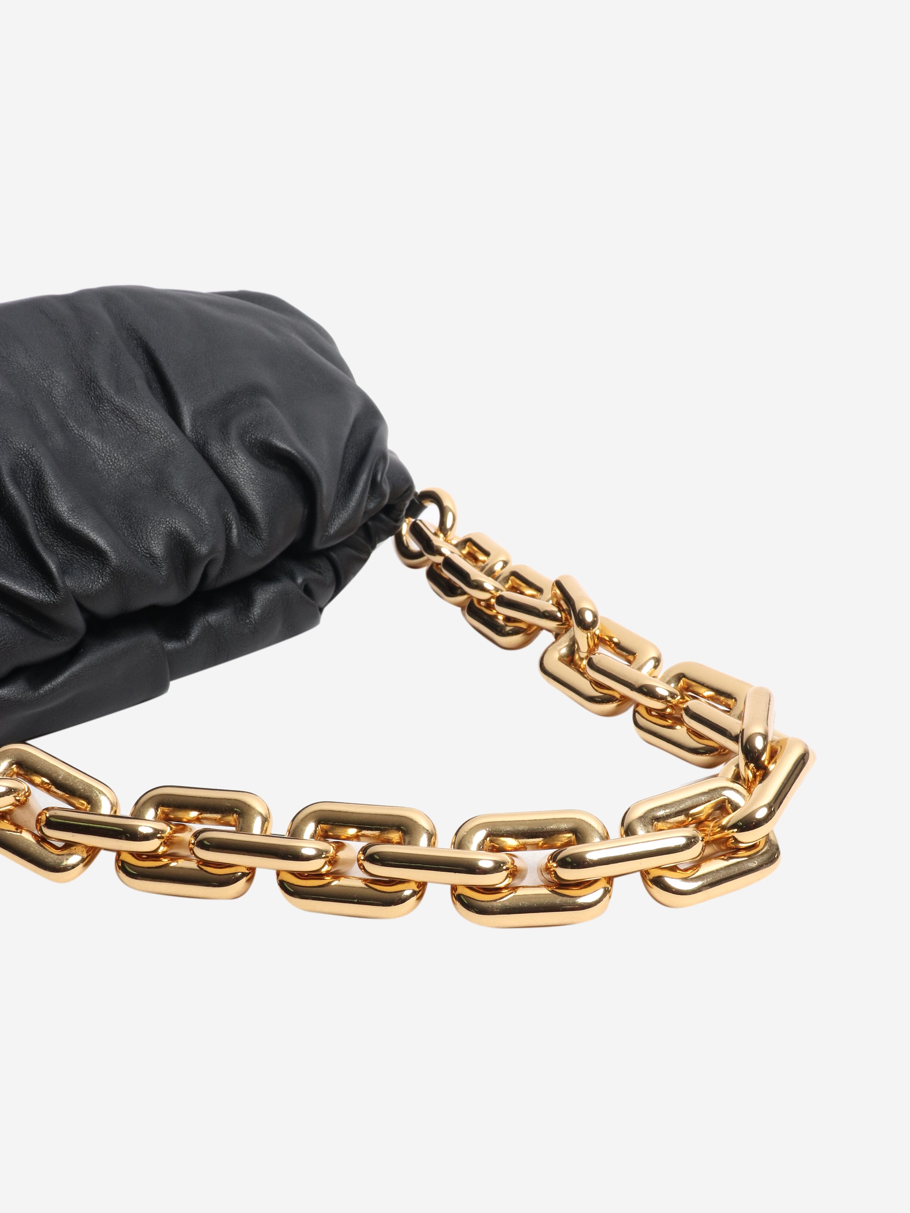 Black The Chain Pouch bag Shoulder bags Bottega Veneta 