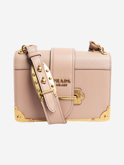 Blush Cahier leather shoulder bag Shoulder bags Prada 