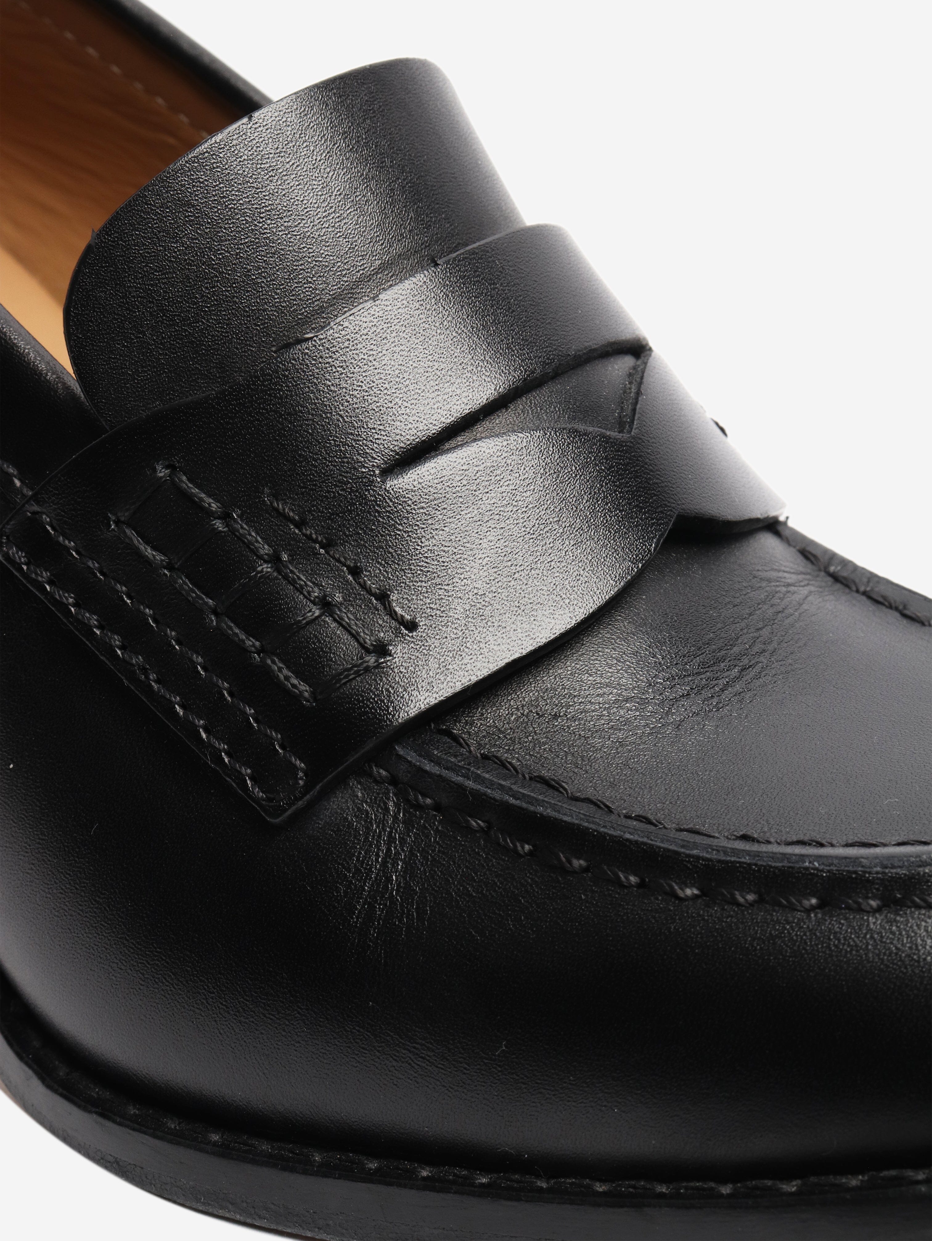 Black high-heel loafers - size EU 38 Heels A.P.C. 