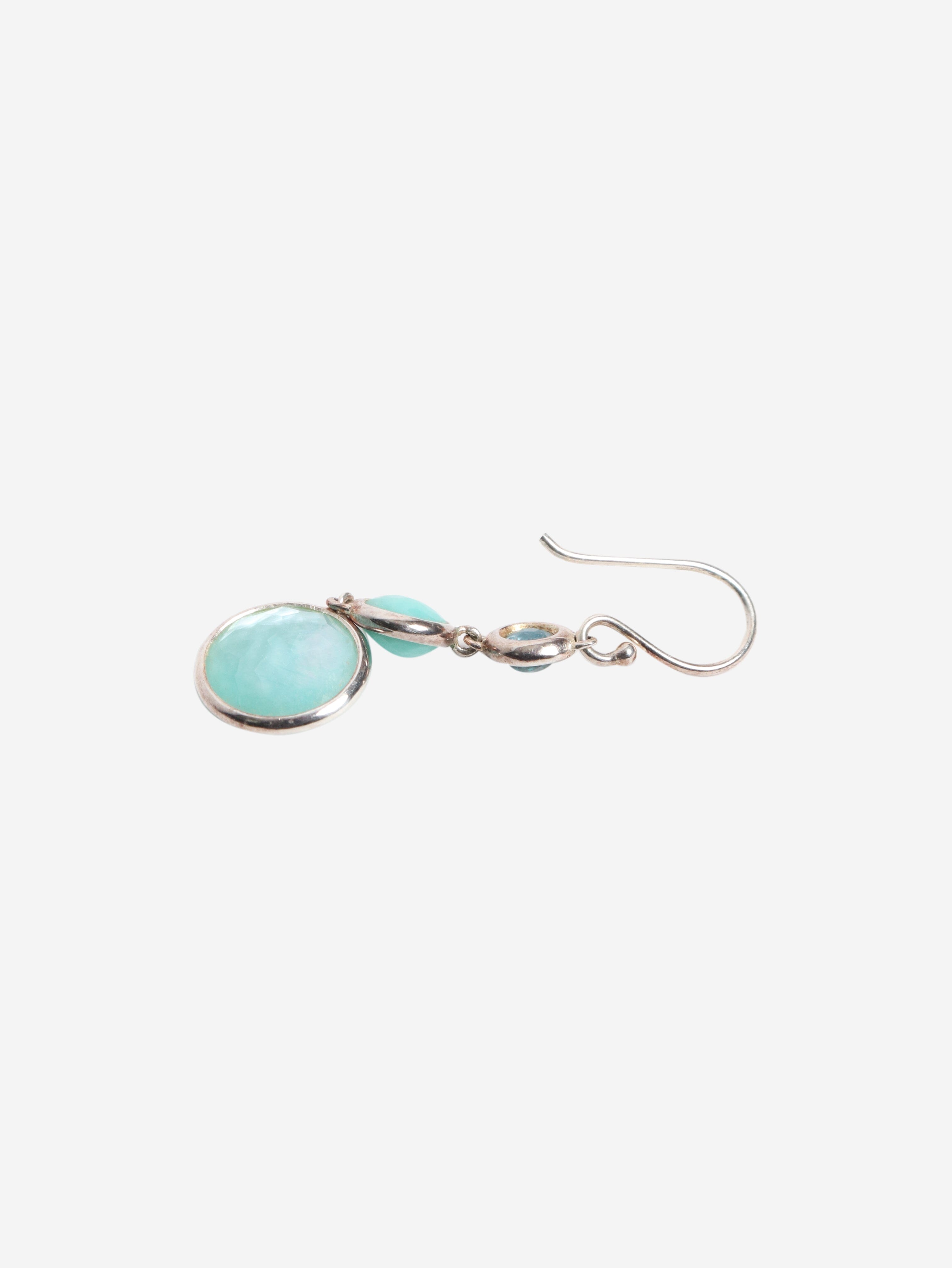 Blue Lollitini 3-stone drop earrings Earrings Ippolita 