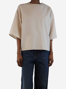 Fforme Fforme Cream flowy top - size XS