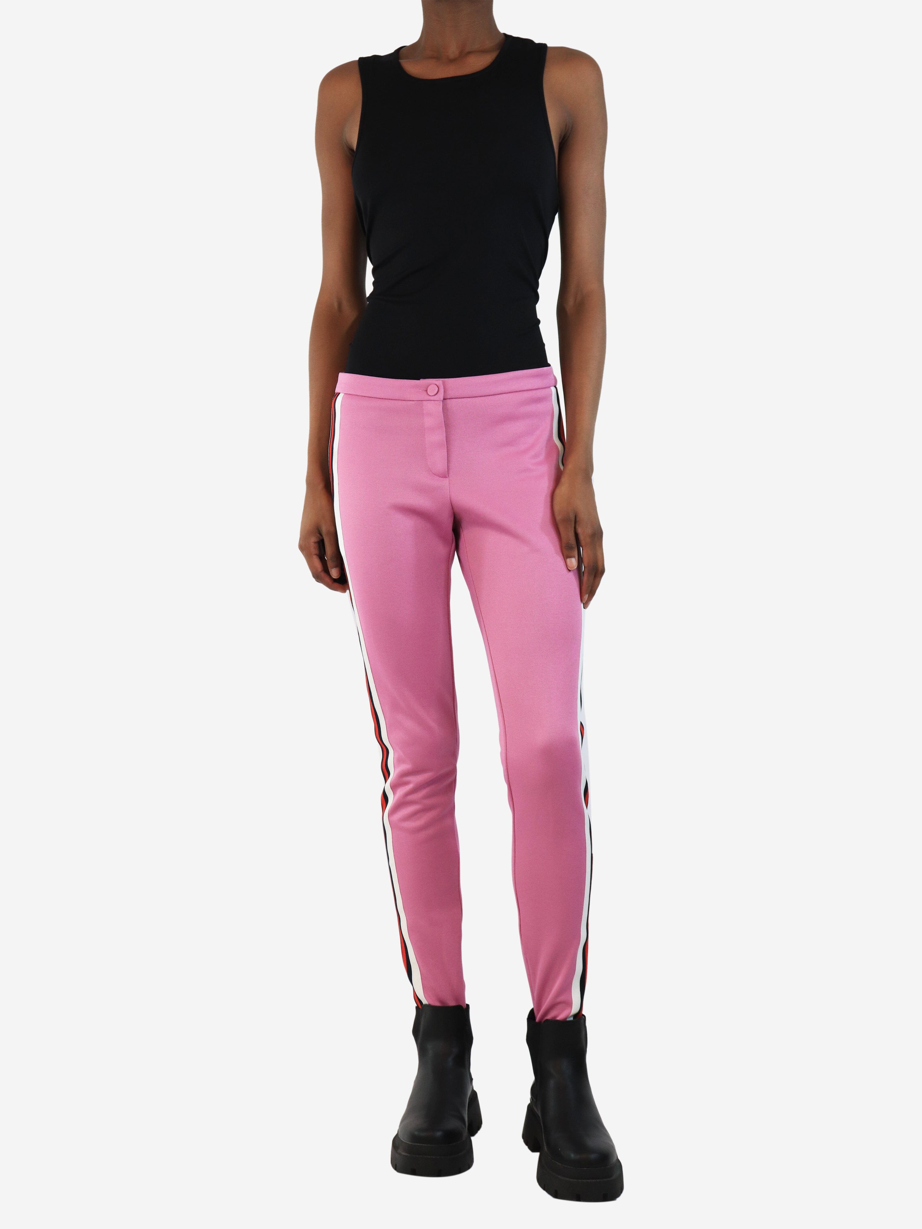 Purple stirrup trousers - size S Trousers Gucci 