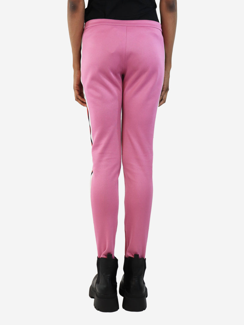 Purple stirrup trousers - size S Trousers Gucci 