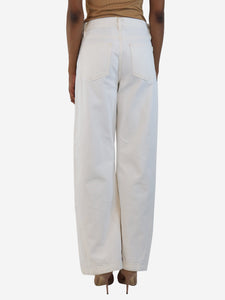 Frame White Le Baggy Palazzo jeans - size UK 6