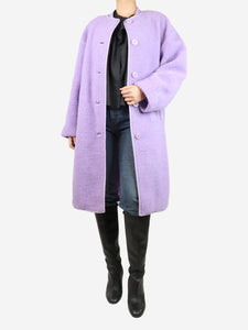 Stine Goya Purple fleece coat - size XS