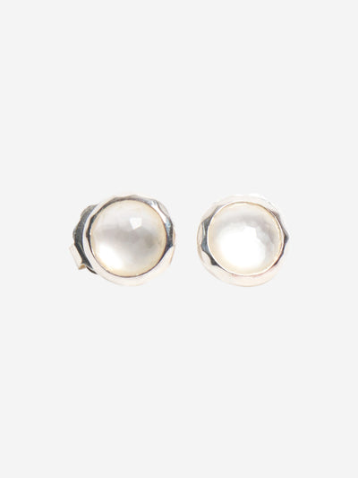 Silver mother of pearl stud earrings Earrings Ippolita 