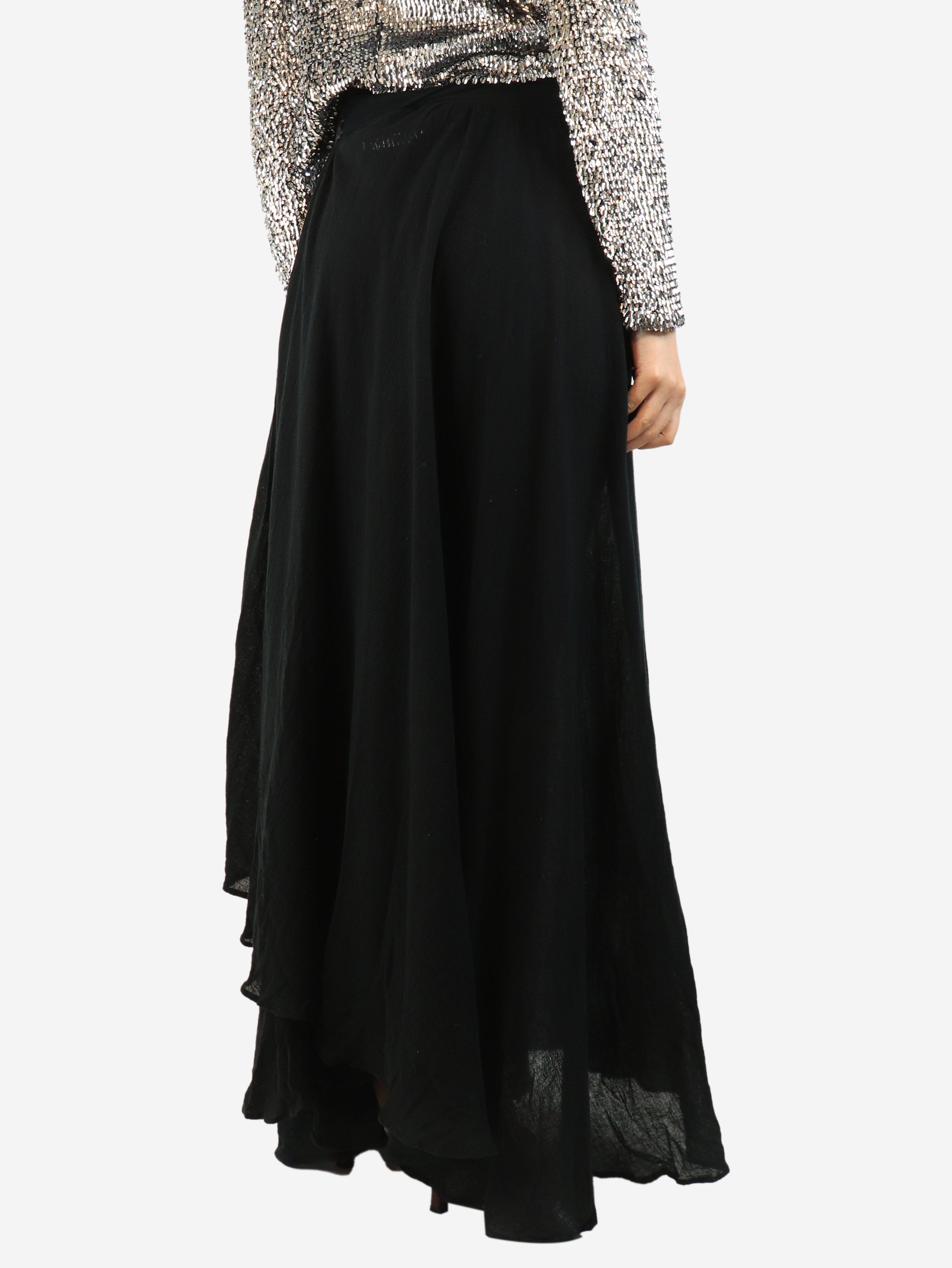 Black wrap skirt - One size Skirts Caravana 