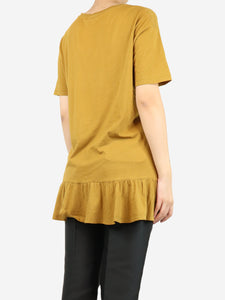 Dries Van Noten Yellow peplum top - size S