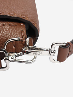 Fendi brown Cuoio Romano leather Selleria Baguette bag - view 8