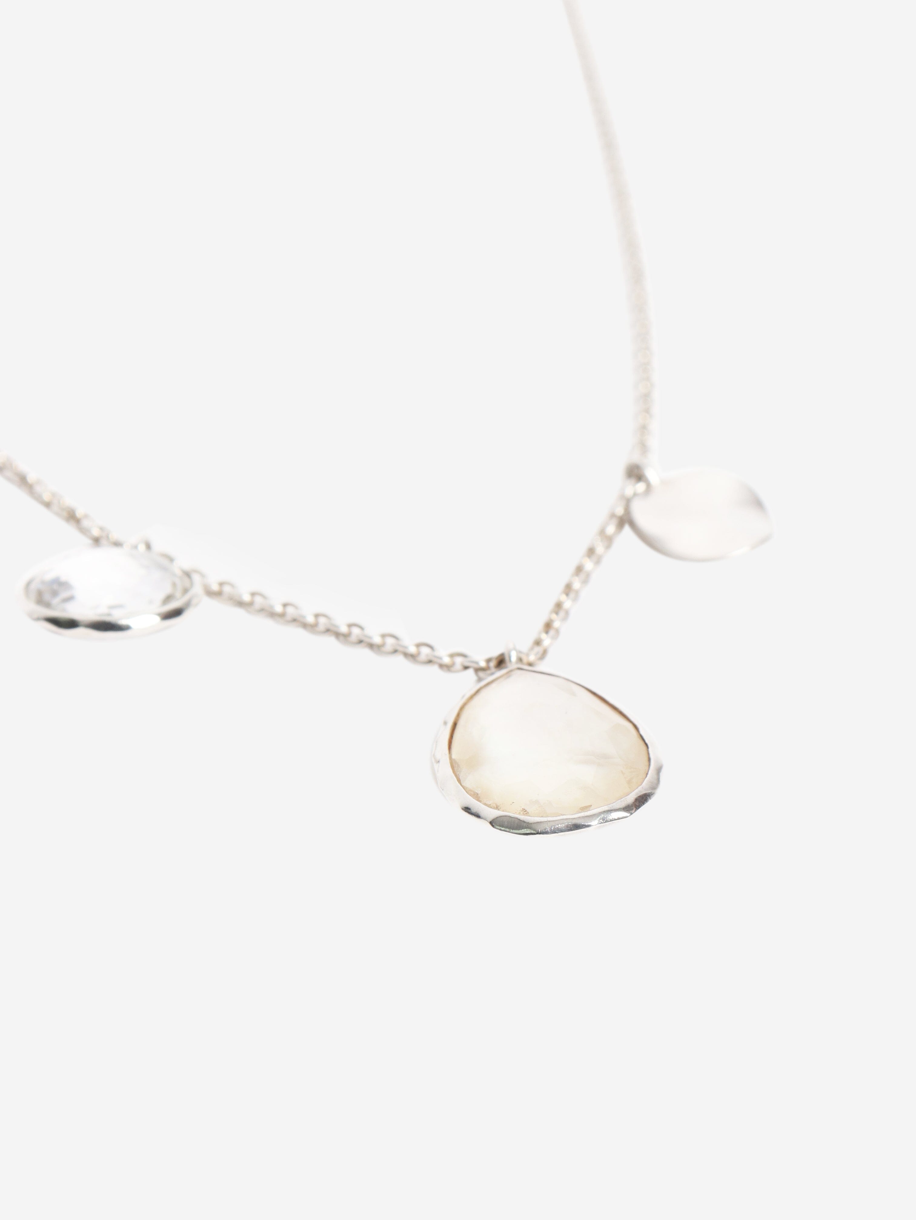 Silver mother of pearl multi pendant necklace Necklaces Ippolita 