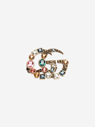 Multi Marmont gemstone double ring Rings Gucci 