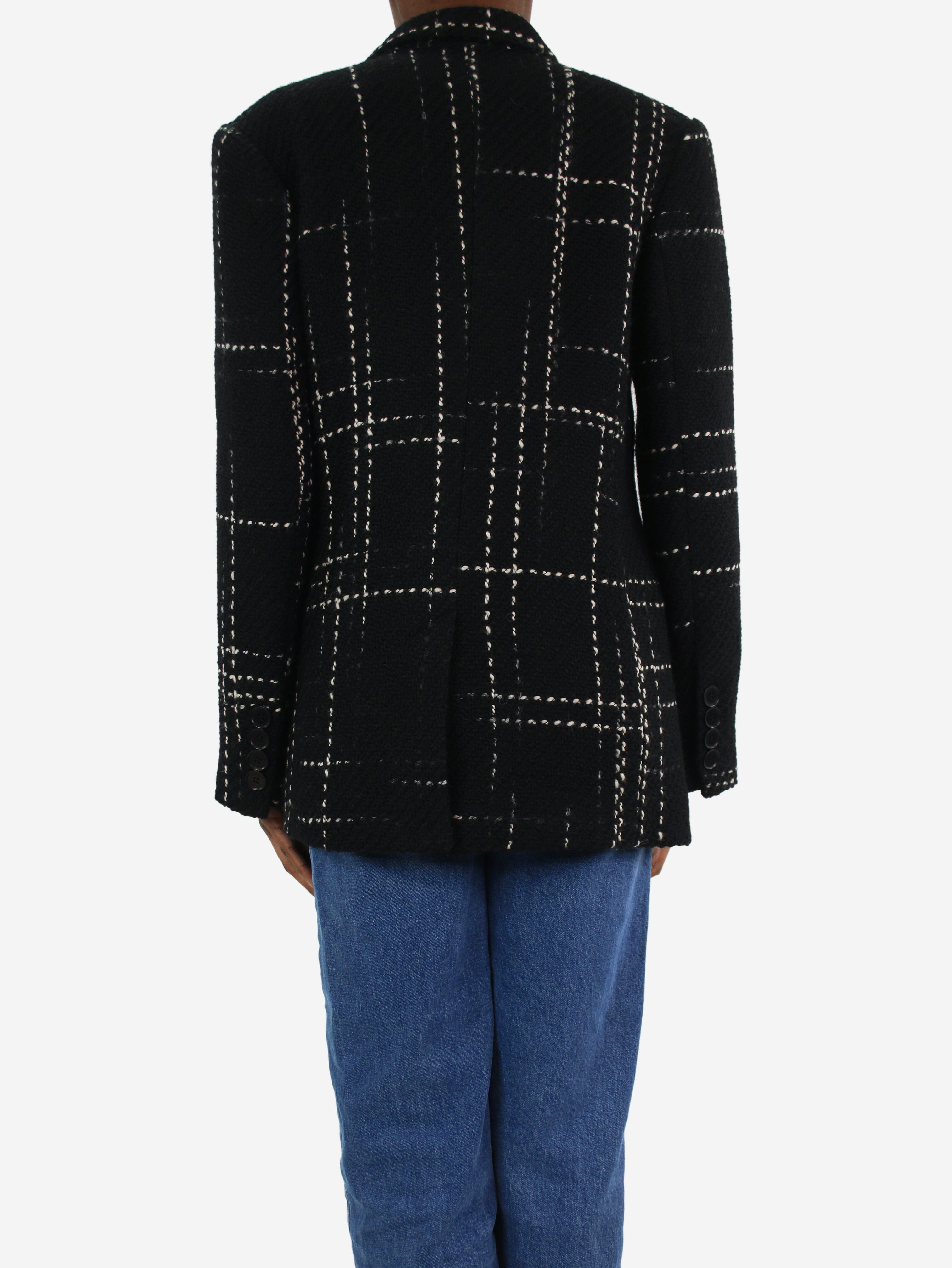 Black double-breasted wool-blend jacket - size XS Coats & Jackets Anine Bing 