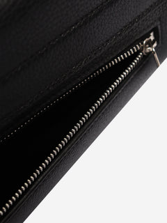 Black leather and suede Trapeze bag Shoulder bags Celine 