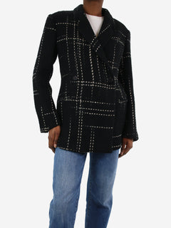 Black double-breasted wool-blend jacket - size XS Coats & Jackets Anine Bing 