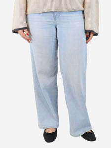 Frame Light blue Le Slim Palazzo jeans - size UK 12